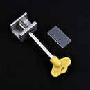 1PC Home Steel Door Wndow Track Limiter Sliding Window Security Anti-theft Lock