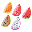 5pcs Fruit Plastic Pencil Sharpener Mini Pencil Sharpener School Supplies Cutt_
