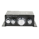Mini Amplifier Audio 2.0CH DC 12V Play Stereo Sound Bass Treble Control