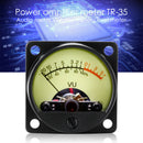 TR-35 VU Meter Power Amplifier DB Table Audio Level Head Meter w/Backlight