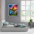 5D DIY Full Drill Diamond Painting Fantasy Nature Cross Stitch (B1506)