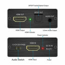 HDMI Audio Converter,4K x 2K HDMI to HDMI and Optical TOSLINK SPDIF+3.5mm S