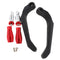 Motorcycle Telescopic Brake Clutch Levers for Yamaha R3 R25 YZF R1 R6 Red