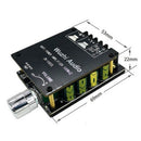 ZK-1002L MINI Bluetooth 5.0 DC 5-24V Wireless Audio Digital Power Amplifier S7T5