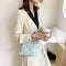Women Shoulder Totes Woven Handbags Female Braided PU Leather Messenger Bags