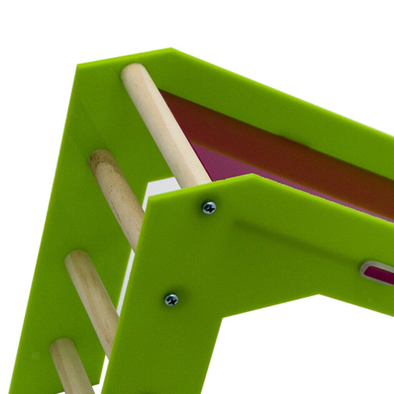 Bird Parrot Macaw Cockatoo Training Crawling Ladder, Educational Skill Sliding