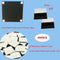 Wedge Acoustic Foam With Adhesive Tape 8 Pcs Soundproof Panels,Silencing Sp