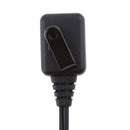 2x 2 Pin G-Shape Headset Inline PTT Mic Earphone Earpiece for Two Way Radio