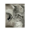 Cat Butterfly 5D Diamond DIY Painting  Kit Home Decor Craft