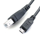 3.2ft Micro USB Male To USB B Type Male Data OTG Cable For Tablet Printer OAT3C