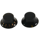 Black Hat Golden Font Electric Guitar Knobs For LP Style Electric Guitar L6J7