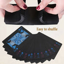2 Decks of Waterproof Poker Cards, Plastic PVC Playing Cards with Gift Box
