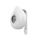 3Pcs 8-Color LED Toilet Night Light Sensor Motion Activated Seat Lamp 1W