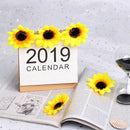 50Pcs Artificial Yellow Sunflower Heads 2.8 inch Fabric Floral For Home Dec