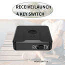 2 in 1 Bluetooth5.0  Transmitter Receiver Adapter  for TV Headphones Home Stereo