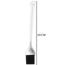 Silicone BBQ Grill Oil Sauce Brush Stainless Steel Handle Pastry Bread Tool