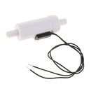 White Inlet Plastic Flow Sensor Magnetic Water Flow Liquid Reed Switch Meter