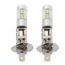 2pcs H1 5630 10SMD LED 5W White Car Auto Truck Fog Light Head Lamp Bulbs