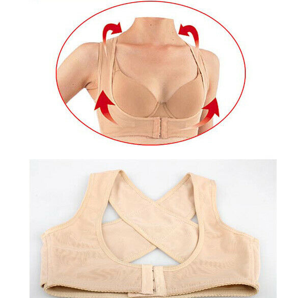 Chest Brace Support Belt Band Posture Corrector Shoulder Vest X Type Back
