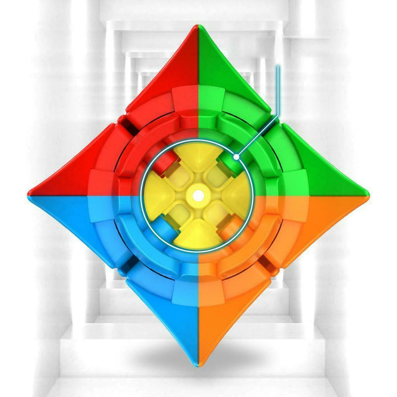 Creative Magic Speed Smooth Cube Stress Relief Toys Kids IQ Game 4 Leaves