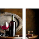 3Pcs Canvas Home Decor Wall Red Wine Art Painting Picture Abstract 40x60cm