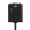 HDMI Male to VGA Male 1080P HDTV Video Converter Adapter with Audio Cable A#S