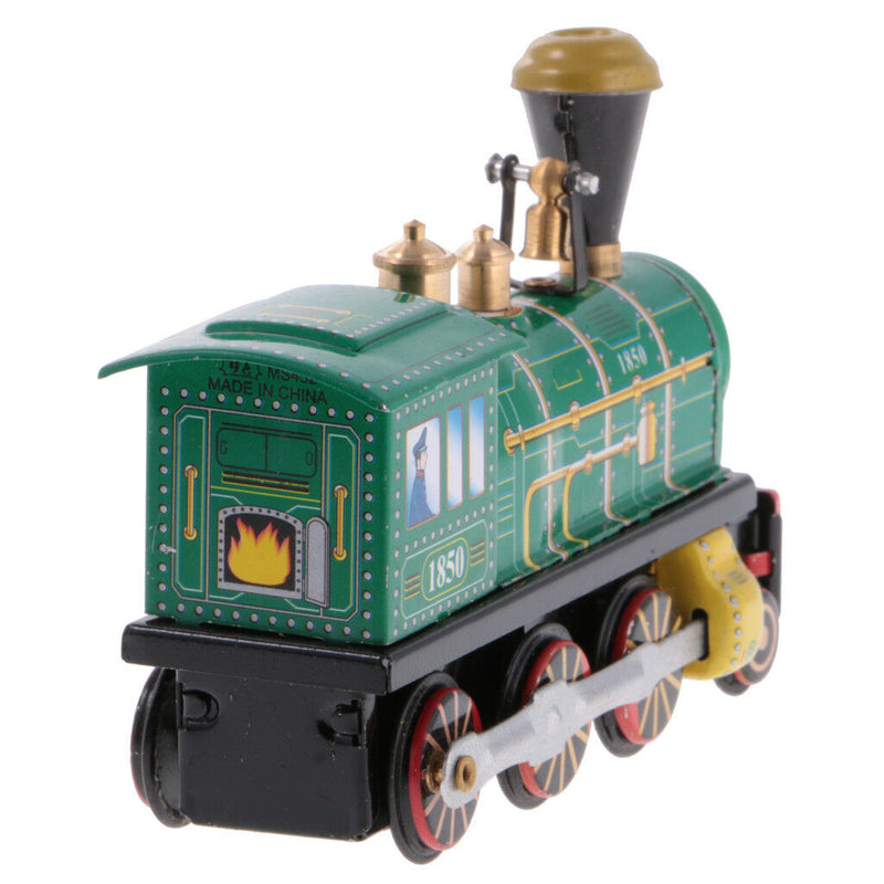 Classic Wind-up Toys Locomotive Clockwork Menchincal Tin Toys Collectibles