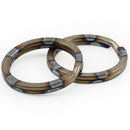 5X(Titanium Alloy Hanging Ring Outdoor Small Tool Key Ring Mountain Climbi F2W2)