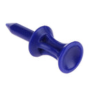 100pcs Golf Tees Plastic Golf Nail Limit Pin Outdoor Sport Gadget Blue 36mm