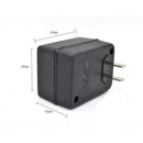 50W AC Power 220V To 110V Voltage For Travel Converter Black Adapter Best G3R5