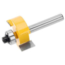 1/4" Shank T-Shape Groove Milling Cutter Router Bit Woodworking Edge Cutter