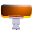Clear Yellow No Glare Flip out Sun Visor Extender for Car Auto Z7W9