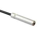Stereo Audio 6.35mm Female Jack to 3-pin Male XLR Plug Cord 1ft 0.3 m