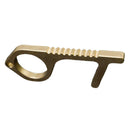 6Pcs No-Touch Hygiene Hand Brass Door Opener Handle for Elevator Keychain