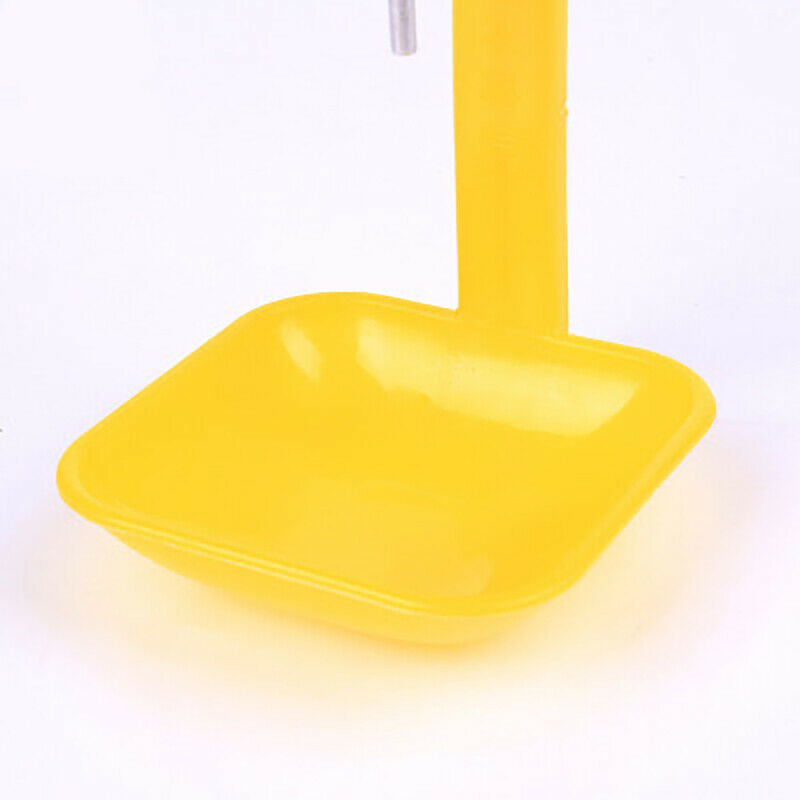 10Pcs Poultry Chicken Hanging Duck Drinking Water Nipple Drinker Feeder With Cup