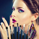 8pcs Makeup Brushes Set Powder Foundation Eyeshadow Eyeliner Lip Brush Tool A