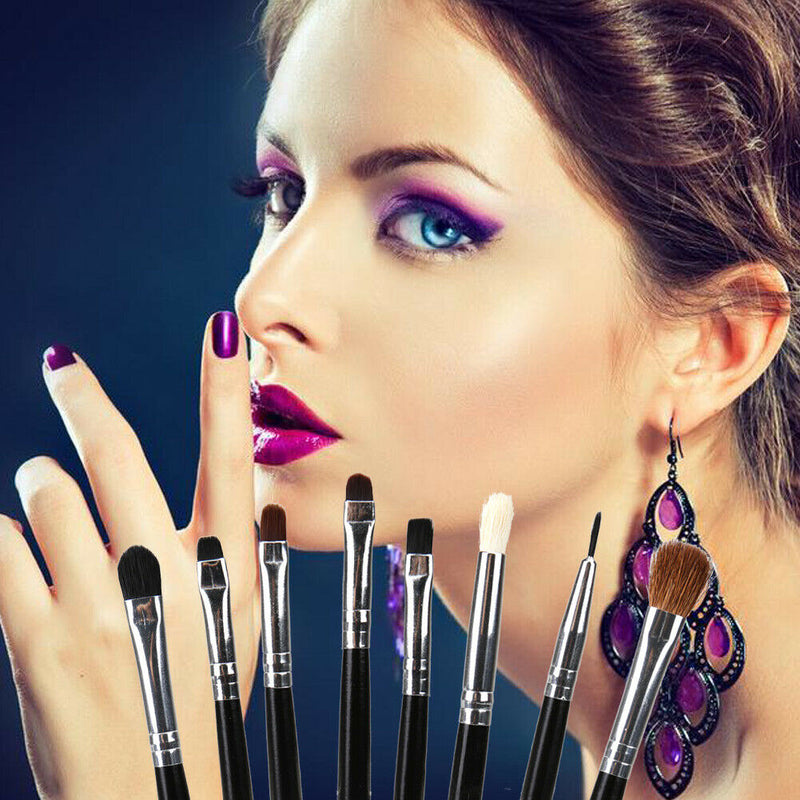 8pcs Makeup Brushes Set Powder Foundation Eyeshadow Eyeliner Lip Brush Tool A