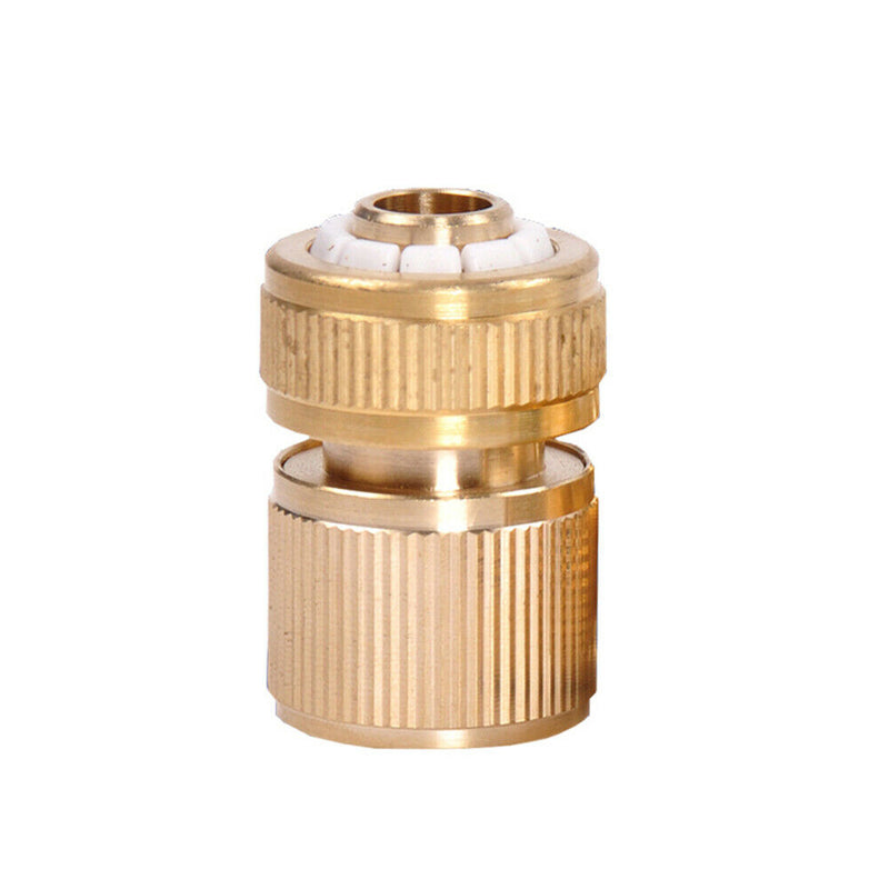 1/2" inch Brass Water Gun Hose Tap Fittings Threaded Water Pipe Tube Tap Adapter
