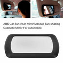 1Pc New Black Clip on Car Sun Visor Vanity Mirror Sun-shading Cosmetic Mirror fd