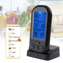 Double Probes Wireless Digital Kitchen Thermometer Lcd Display Temperature  O1A7