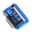 MACH3 CNC 5 axis interface breakout board for stepper motor driver CNC mill 3CAU