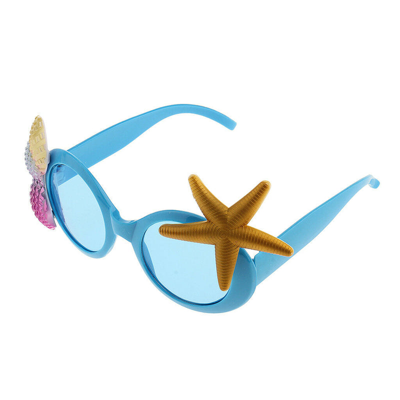Tropical Style Sea Starfish Shell Sunglasses Fancy Dress Party Glasses