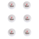 Pack of 6 40mm  Pong Table Tennis Ball Beer Pong Ball for Game White
