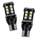 2PCS 16W T15 Canbus LED 15 SMD indicator bulb reversing light taillight P 3C