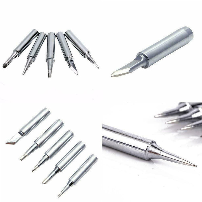 5pcs 900M-T Iron Tip Soldering Rework Station Hakko Soldering Station Tool K9N7