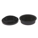 1Set Rear Lens Cap + Body Cover for Canon Camera DSLR SLR EOS EF EF-SAT3C