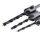 4pcs flute countersink drill bit set chamfer woodworking power 3mm-6mm  OZ