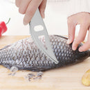 Fish Skin Scale Scraper Cleaner Stainless Steel Peeler Scaler Remover Cleani Bj