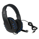 Gaming Headset Stereo Surround Headphone Wired Mic For PS4 Laptop Computer