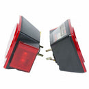 Pair Led Submersible Square Lights Trailer Under 80 Inch Tail Brake Boat St W5W4